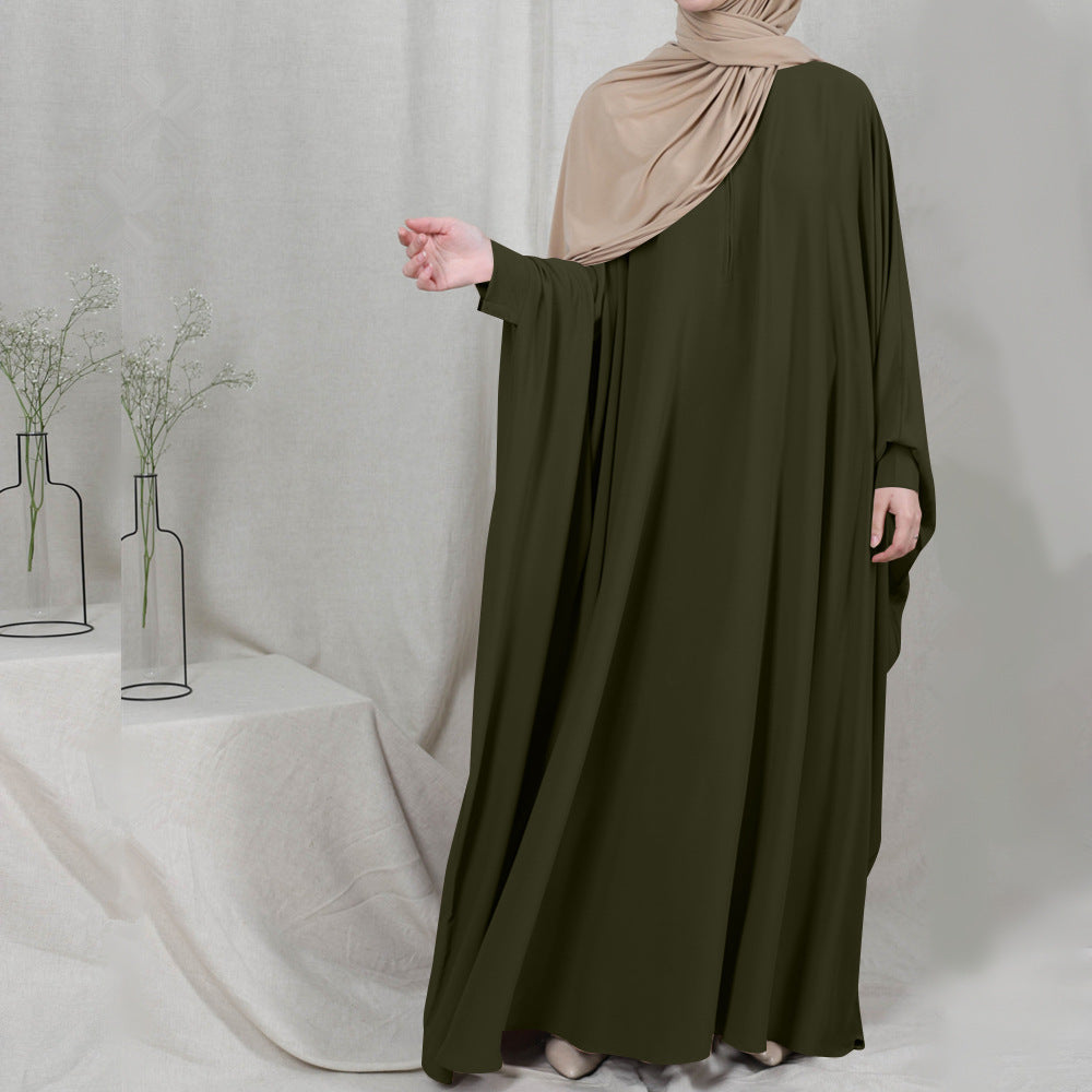 Premium Abaya Muslim Niqab Dress – Modest Prayer Dress for Women