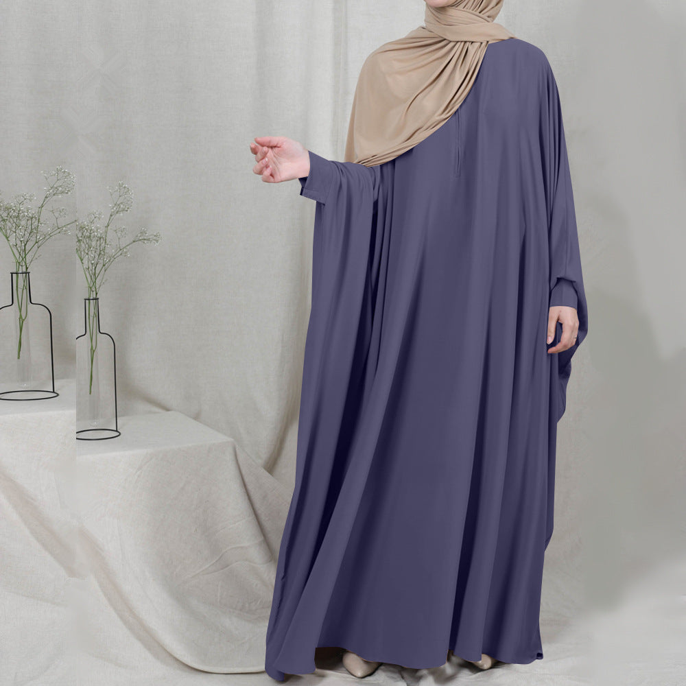 Premium Abaya Muslim Niqab Dress – Modest Prayer Dress for Women