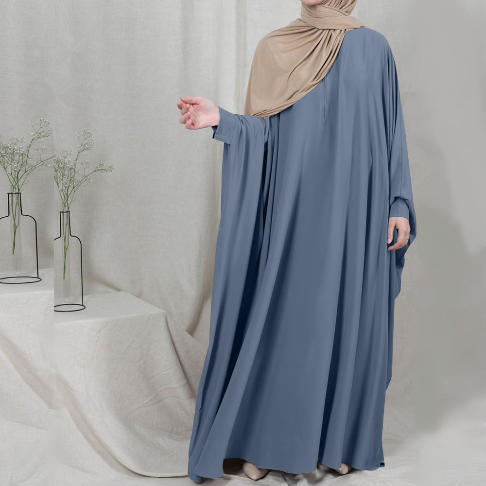 Premium Abaya Muslim Niqab Dress – Modest Prayer Dress for Women