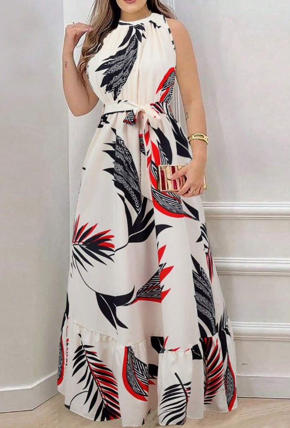Elegant Sleeveless Maxi Dress for Women | Summer Lightweight Casual Long Dress 2026