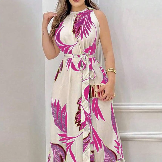Elegant Sleeveless Maxi Dress for Women | Summer Lightweight Casual Long Dress 2026