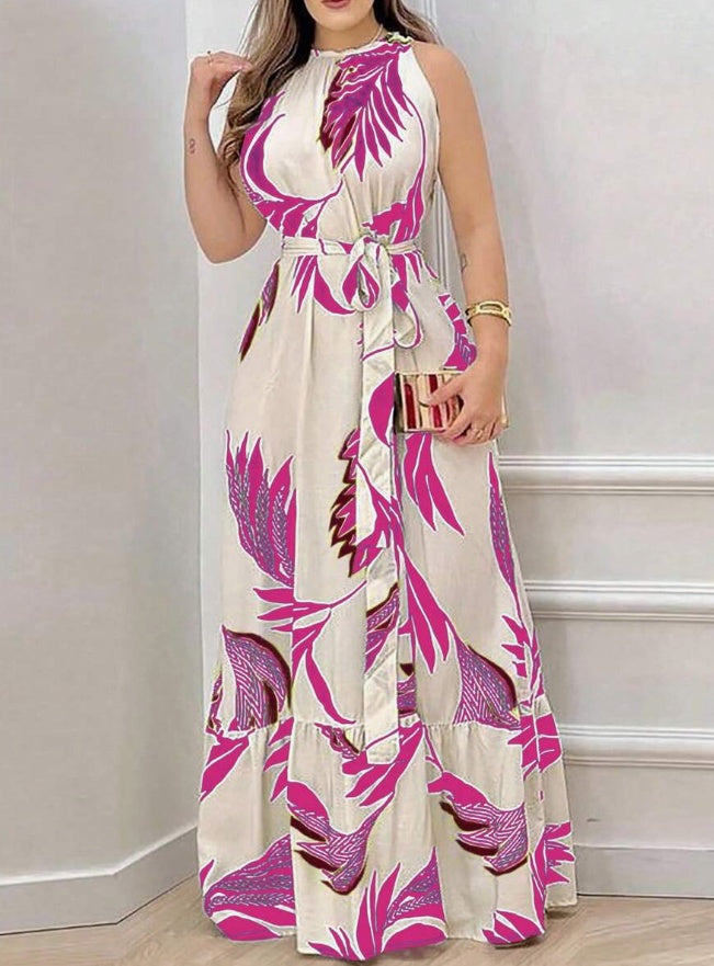 Elegant Sleeveless Maxi Dress for Women | Summer Lightweight Casual Long Dress 2026